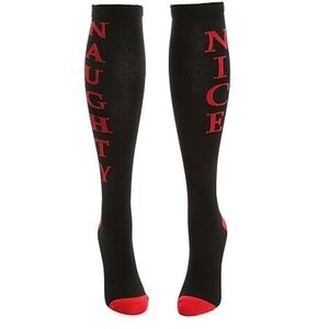 Naughty and Nice Christmas Socks!